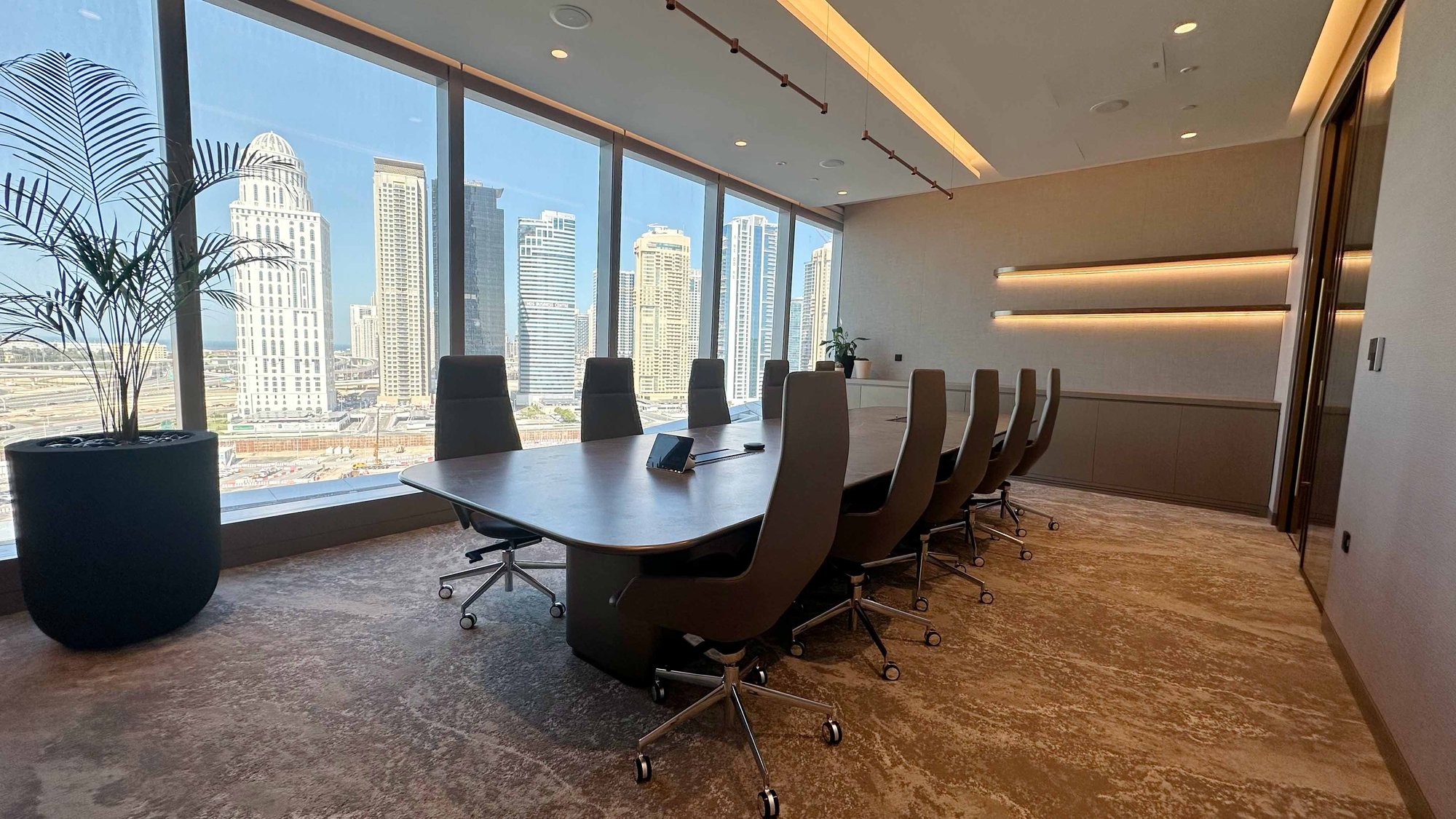 Dubai Skyline and Real Estate